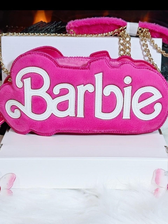 Barbie Handbags - Barbie Pink Logo Barbie Bag